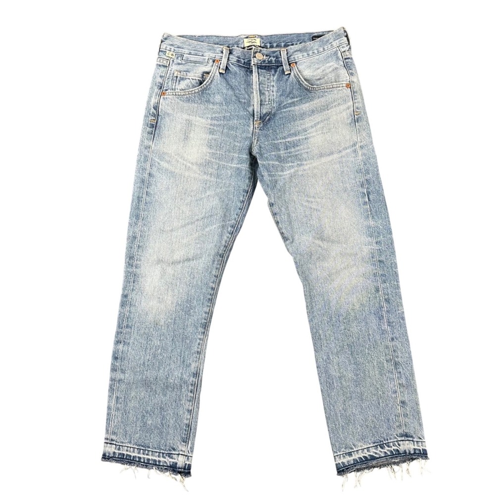 Citizens of Humanity Emerson Crop Jeans Womens Size 26 Slim Boyfriend Blue Wash